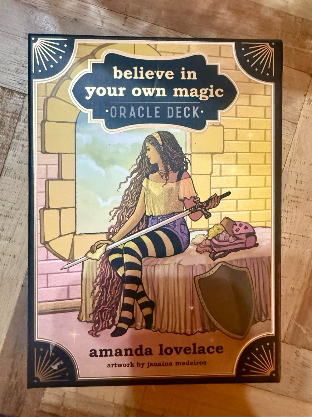 Believe in Your Own Magic Oracle Deck Amanda Lovelace Tarot Cards Book Set - Picture 1 of 3